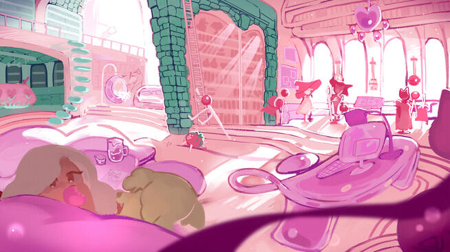 Fashion Witch Room